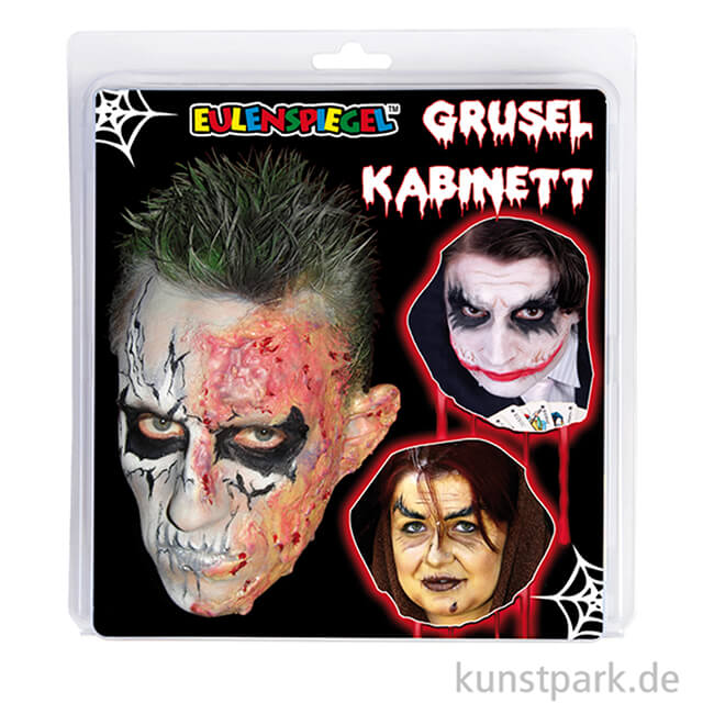Artikelbild 2 des Artikels “Eulenspiegel Grusel Kabinett Schminkset mit Zubehör “