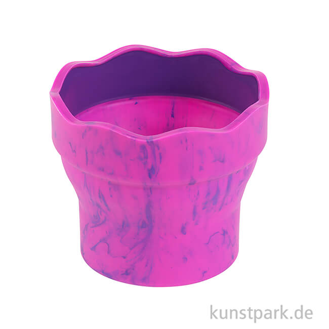 Artikelbild 2 des Artikels “Faber-Castell CLIC&GO Wasserbecher Pink Marble “