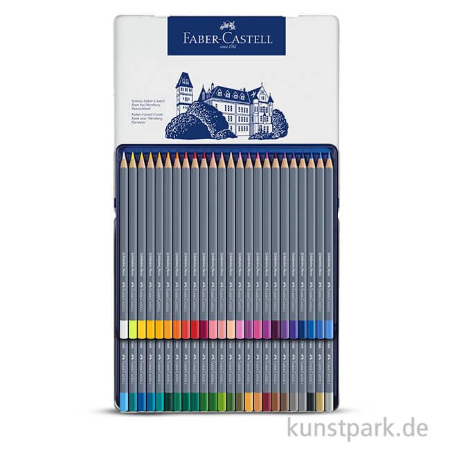 Artikelbild 2 des Artikels “Faber-Castell GOLDFABER Aqua, 48 Aquarellstifte im Metalletui “