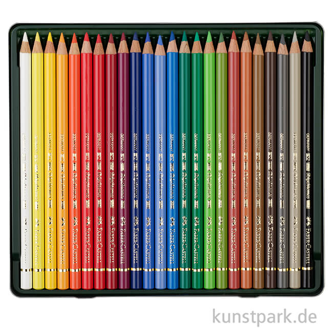 Artikelbild 2 des Artikels “Faber-Castell POLYCHROMOS, 24 Stifte im Metalletui “