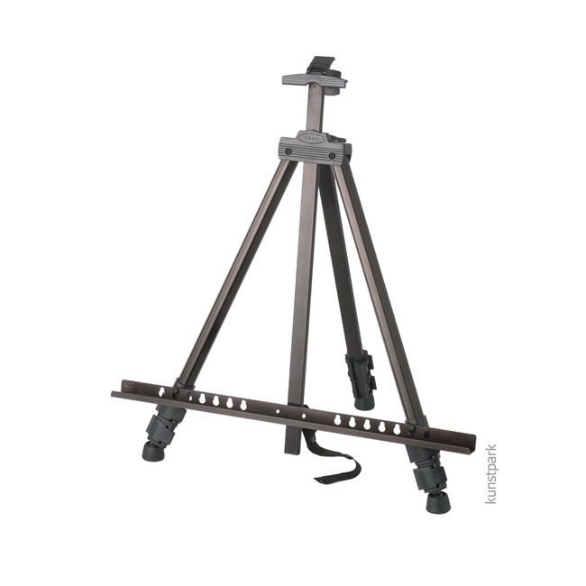 Artikelbild 2 des Artikels “Feldstaffelei THREE - Aluminium schwarz mit Tasche “