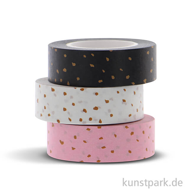 Artikelbild 2 des Artikels “FILOFAX Washi Tape Set - Confetti, 3 Stück, je 5m “