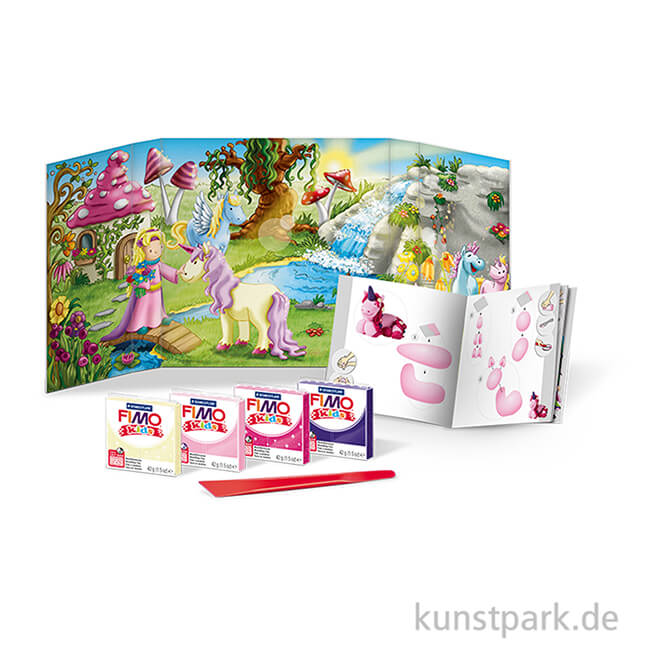 Artikelbild 2 des Artikels “FIMO Kids Form & Play - Unicorn, 4 x 42 g + Zubehör “