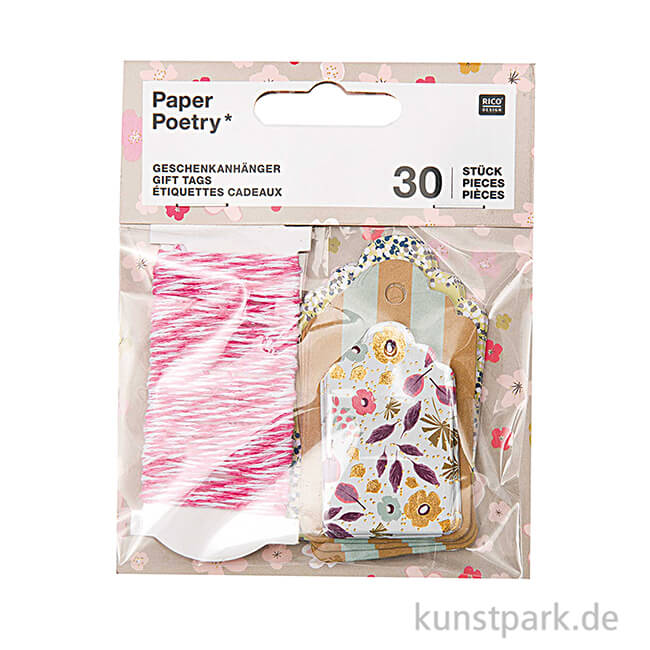 Artikelbild 2 des Artikels “Geschenkanhänger - Bouquet Sauvage, 30 Stück “