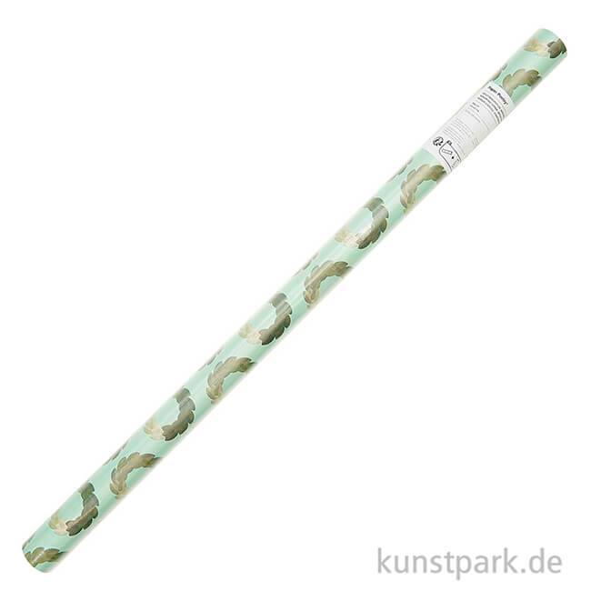 Artikelbild 2 des Artikels “Geschenkpapier - Kränze, 200 x 70 cm “