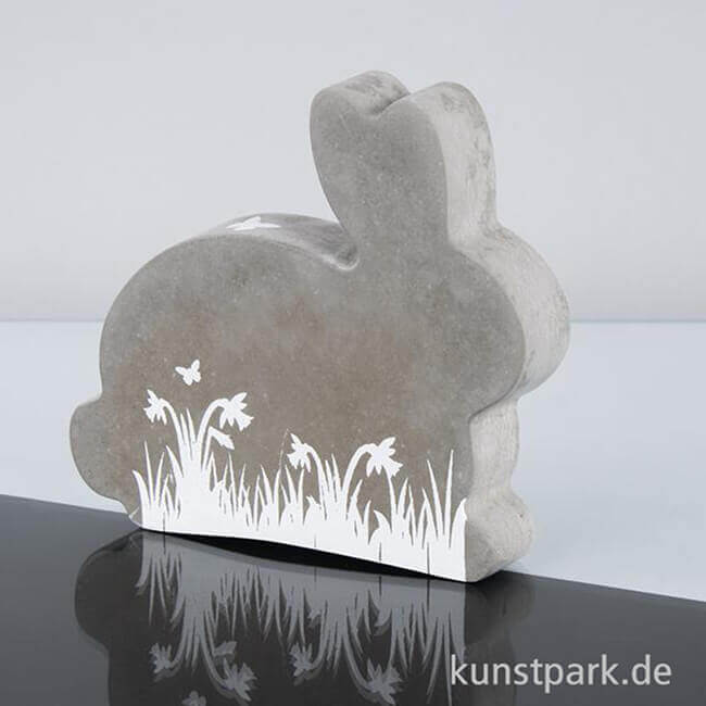 Artikelbild 2 des Artikels “Gießform Hase seitlich, Größe 15x13x3 cm “