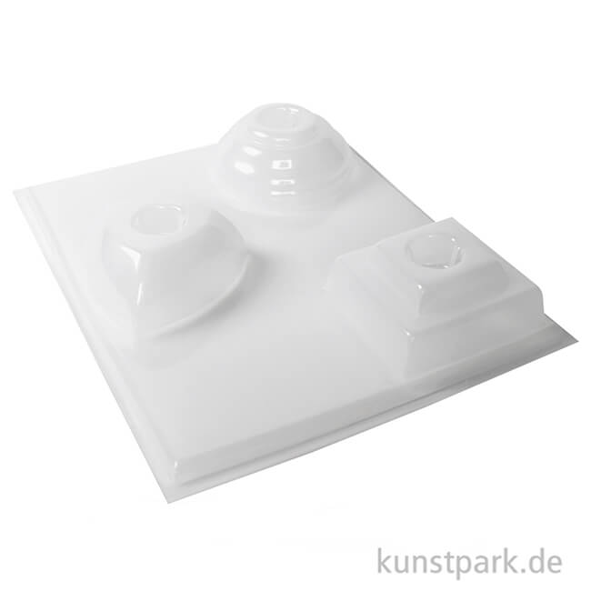 Artikelbild 2 des Artikels “Gießform - Kerzenhalter, 3 verschiedene Designs “