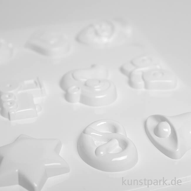 Artikelbild 2 des Artikels “Gießform - Weihnachtsdeko, 9 Motive “