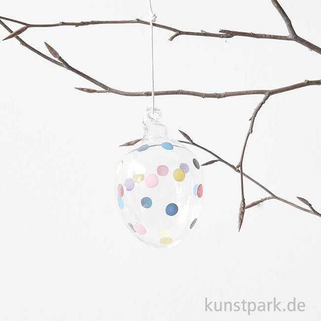 Artikelbild 2 des Artikels “Glas Ei - Punkte “