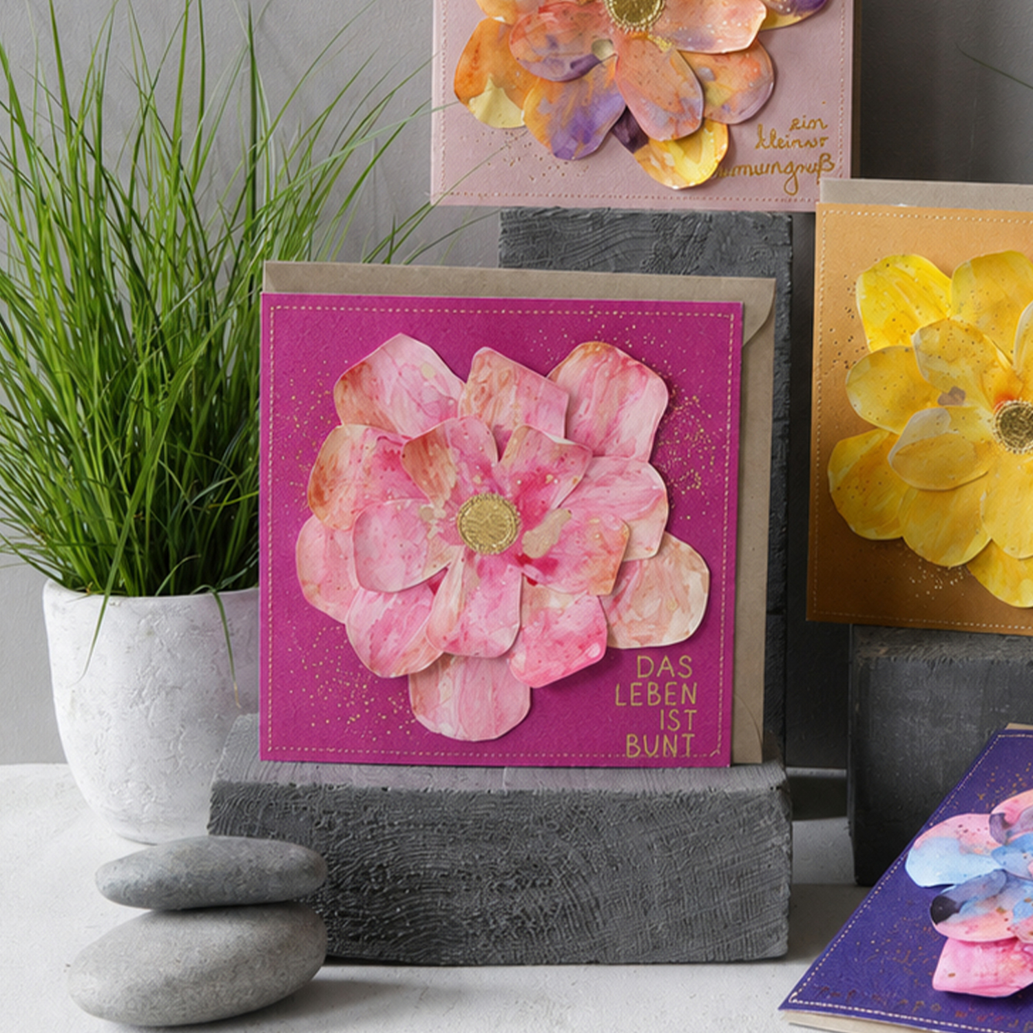 Artikelbild 2 des Artikels “Good old friends - Blütenzauberkarte, Das Leben ist bunt “