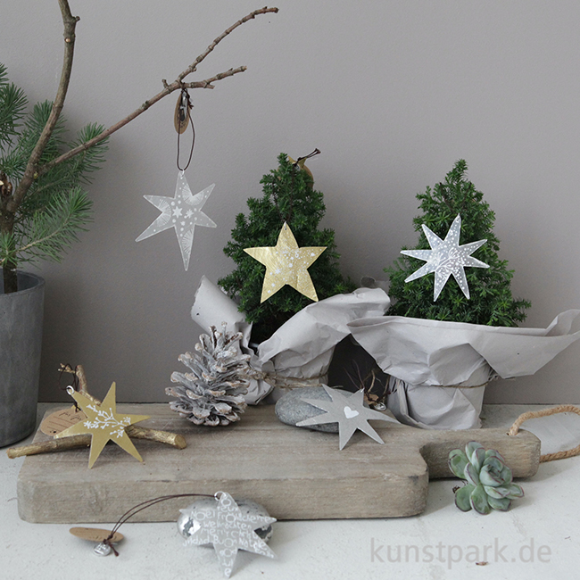 Artikelbild 2 des Artikels “Good old friends - Capizstern, Gold, Mistelzweig “