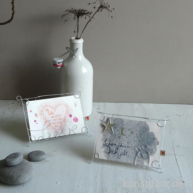 Artikelbild 2 des Artikels “Good old friends - Drahtrahmen, Engel “