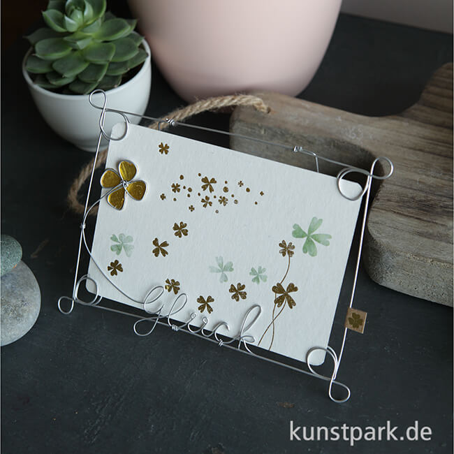 Artikelbild 2 des Artikels “Good old friends - Drahtrahmen, Glück “