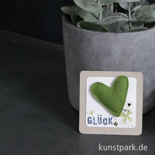Artikelbild 2 des Artikels “Good old friends - Filzherzmagnet, Glück “