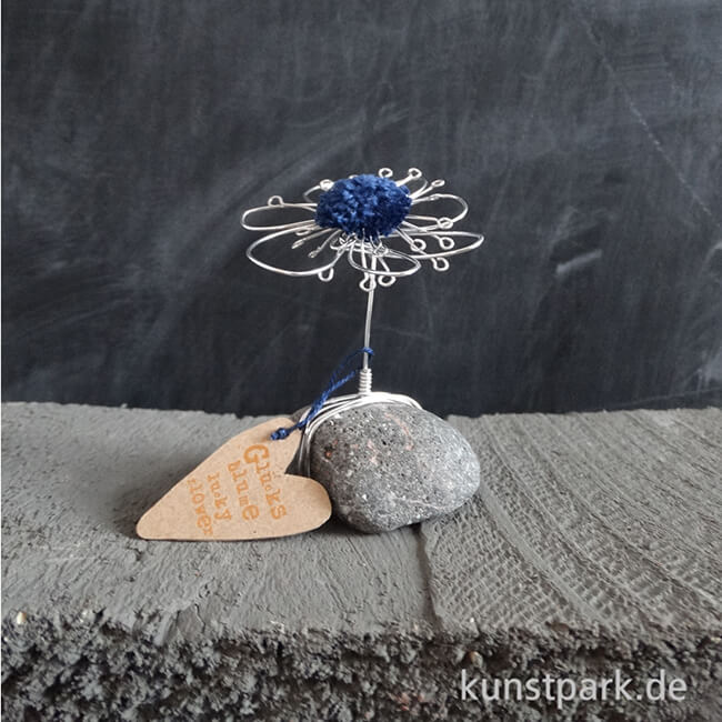 Artikelbild 2 des Artikels “Good old friends - Glücksblume, Stein Blau “