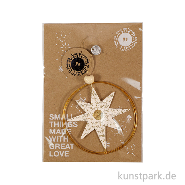 Artikelbild 2 des Artikels “Good old friends - Goldsternornament, Kreis, Schrift “