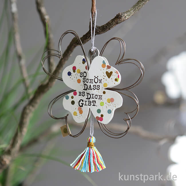 Artikelbild 2 des Artikels “Good old friends - Kleeblattornament, Konfetti, So schön “