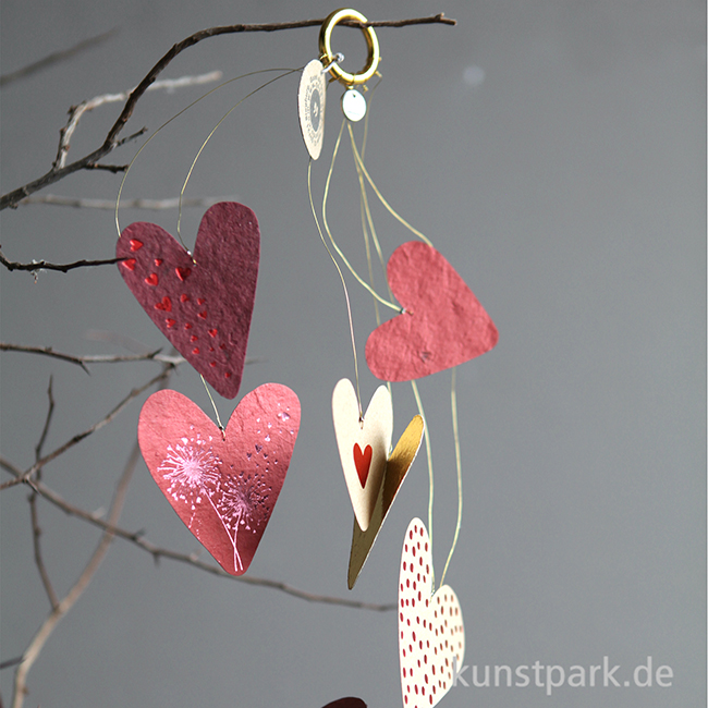 Artikelbild 2 des Artikels “Good old friends - Kleiner Herzregen, Herz, Rot Gold “