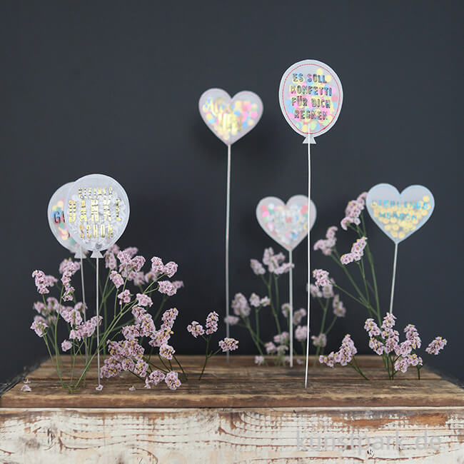 Artikelbild 2 des Artikels “Good old friends - Konfettistecker, mit viel Liebe “