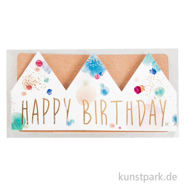 Artikelbild 2 des Artikels “Good old friends - Krönchenkarte, Happy Birthday “