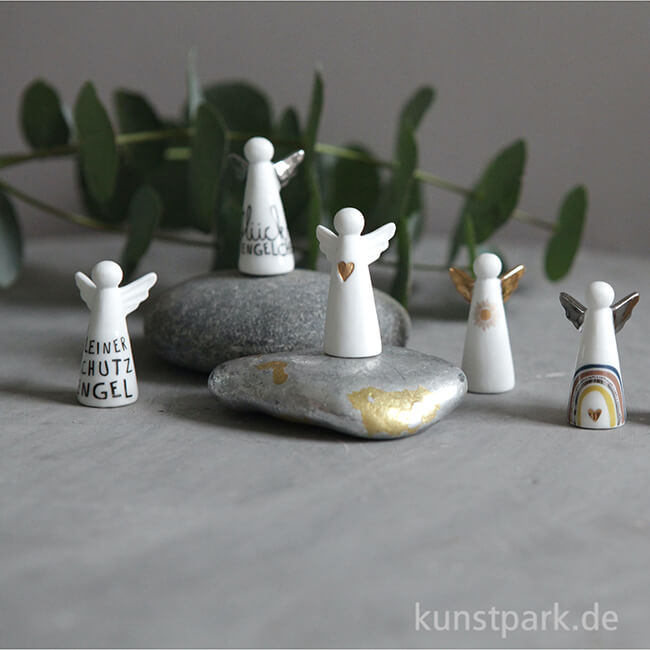 Artikelbild 2 des Artikels “Good old friends - Porzellan Mini Schutzengel, Kleiner Schutz “