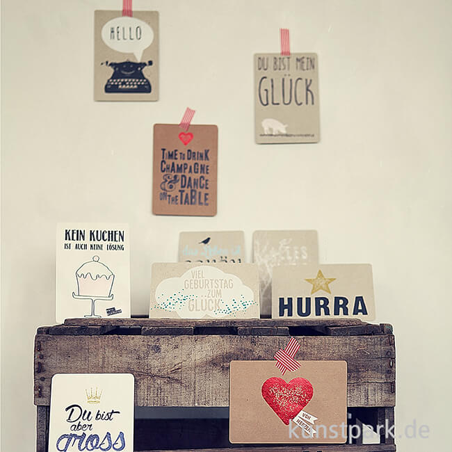 Artikelbild 2 des Artikels “Good old friends - Postkarten, Du bist mein Glück “