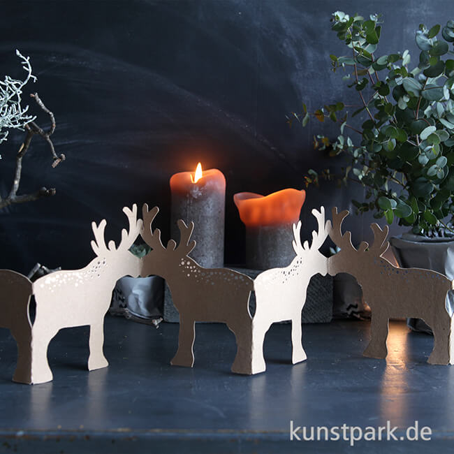 Artikelbild 2 des Artikels “Good old friends - Rentier Tischgirlande, Natronkarton “