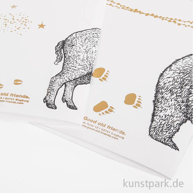 Artikelbild 2 des Artikels “Good old friends - Schalkarte, Bär “