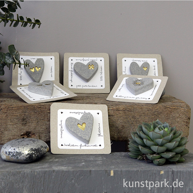 Artikelbild 2 des Artikels “Good old friends - Terrazzo Herzmagnet, Vielen lieben Dank “