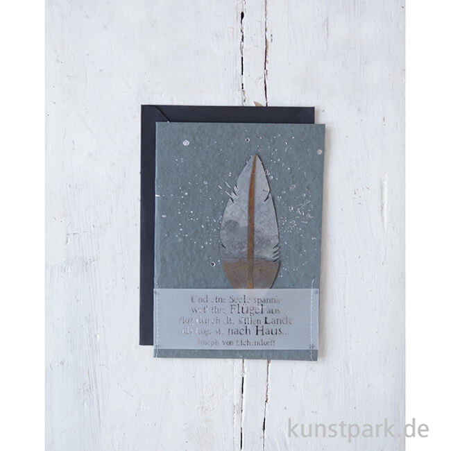 Artikelbild 2 des Artikels “Good old friends - Trauerkarten, Feder “