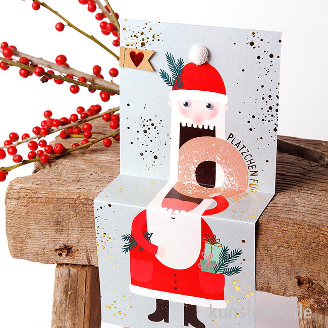 Artikelbild 2 des Artikels “Good old friends - Weihnachtskrümelkarte, Donut, Plätzchen “