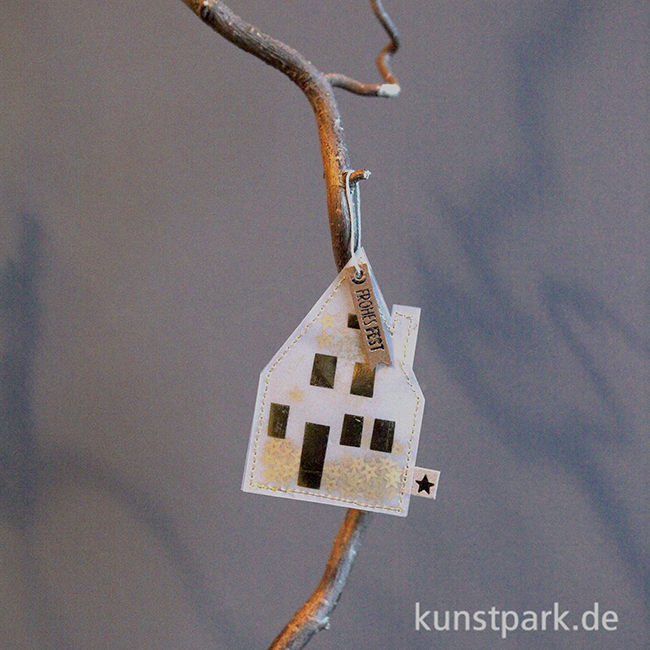 Artikelbild 2 des Artikels “Good old friends - Winter Glitzer Ornament, Haus “