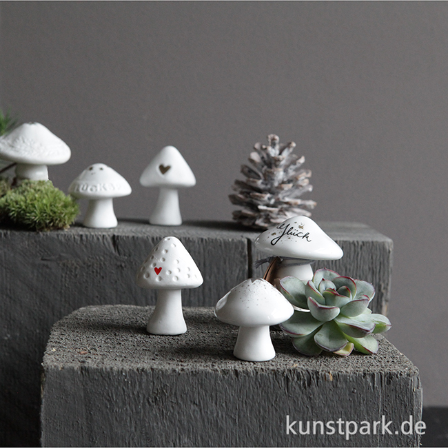 Artikelbild 2 des Artikels “Good old friends - Winter Glückspilz, Rotes Herz, Punkte “