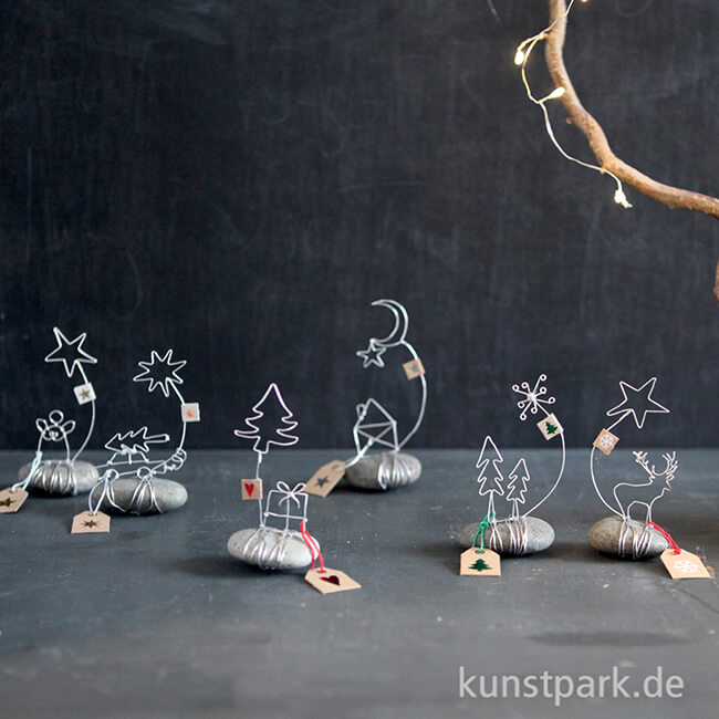 Artikelbild 2 des Artikels “Good old friends - Winter Mini Steingeschichten, Hirsch “