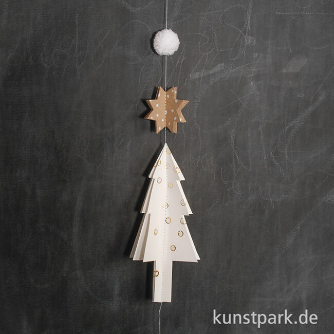 Artikelbild 2 des Artikels “Good old friends - Winter Minikette, Große goldene Punkte “