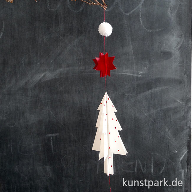 Artikelbild 2 des Artikels “Good old friends - Winter Minikette, Kleine rote Punkte “