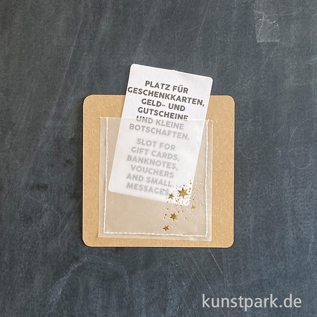 Artikelbild 2 des Artikels “Good old friends - Wintergutscheintüte, Goldenes Herz “