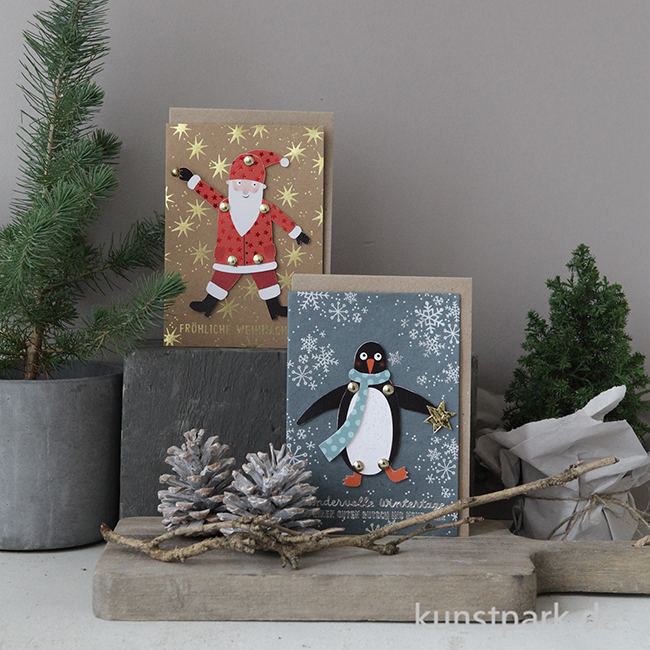 Artikelbild 2 des Artikels “Good old friends - Winterhampelkarte, Weihnachtsmann “