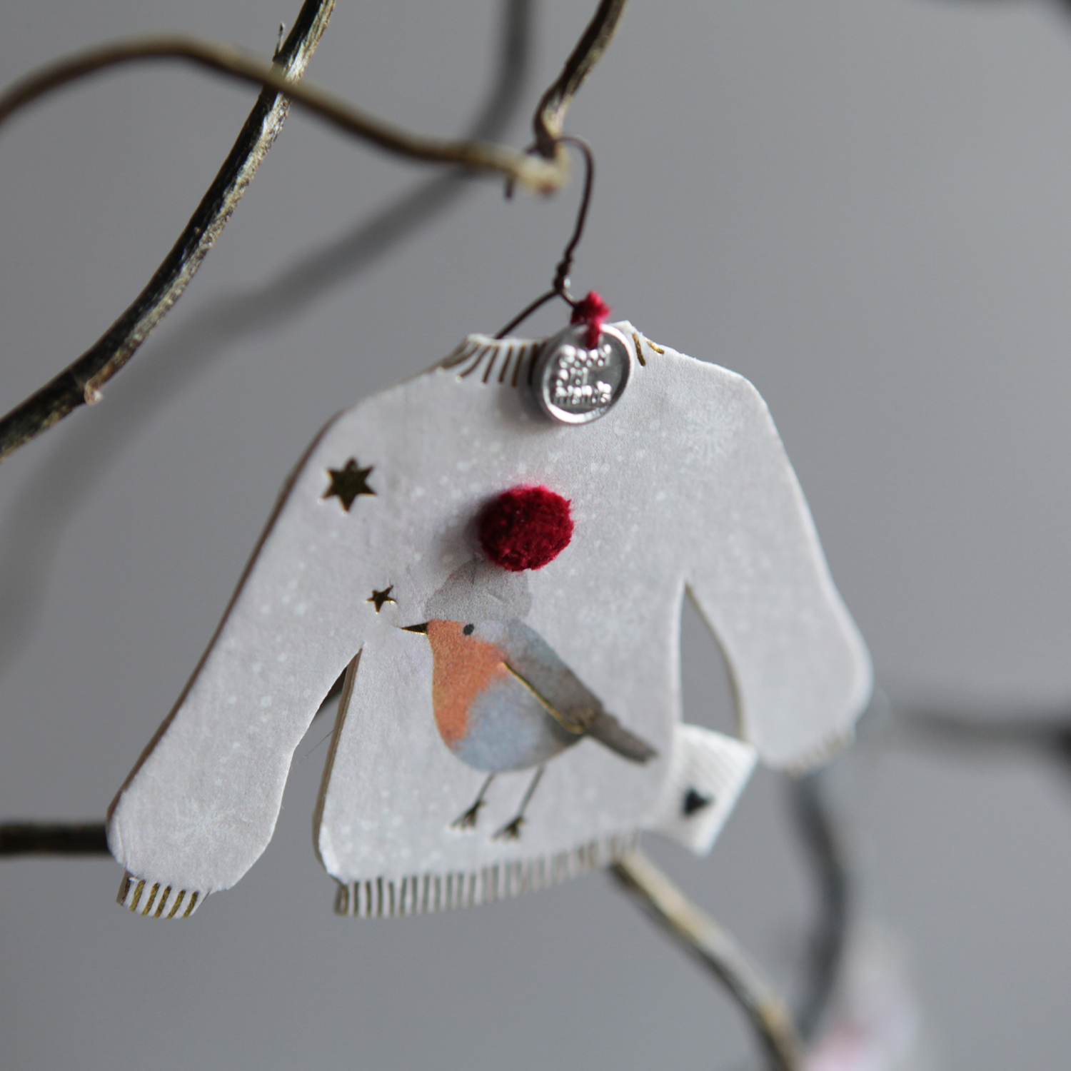 Artikelbild 2 des Artikels “Good old friends - Winterpulli, Vogel “