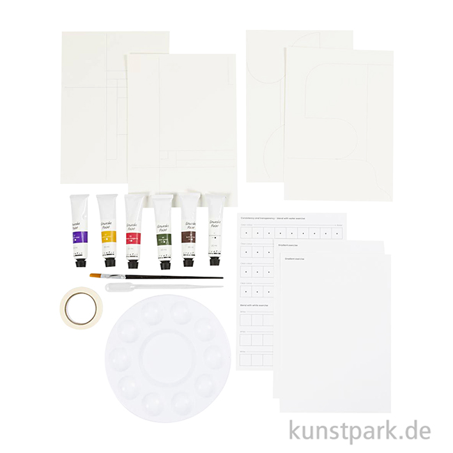 Artikelbild 2 des Artikels “Gouache Malset mit Farben und Zubehör “