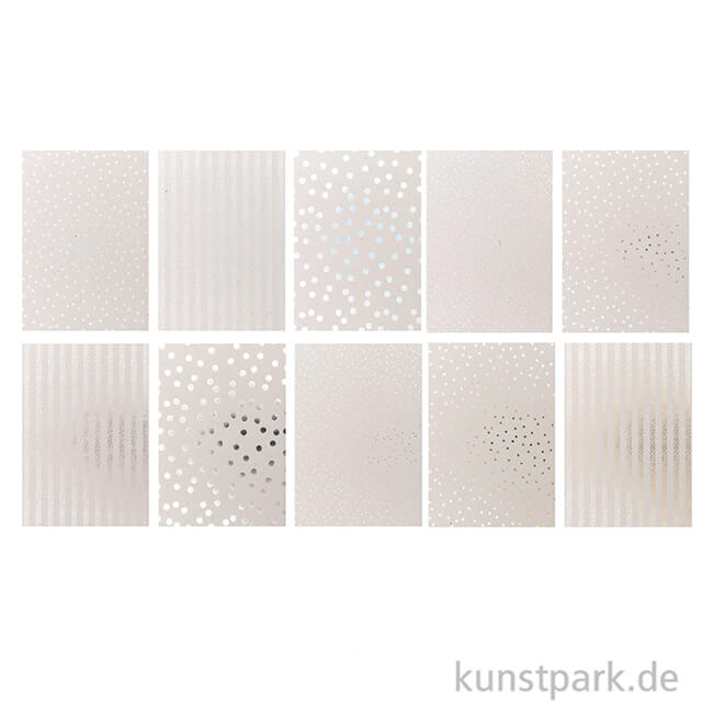 Artikelbild 2 des Artikels “Graukarton Block - Hot Foil, 21 x 29,5 cm “