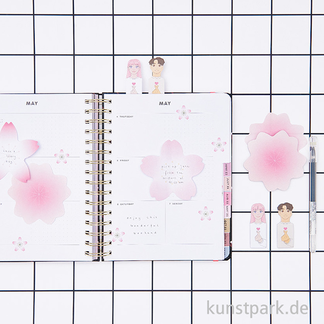Artikelbild 2 des Artikels “Haftnotizen - Sakura, Kirschblüten, 50 Blatt “