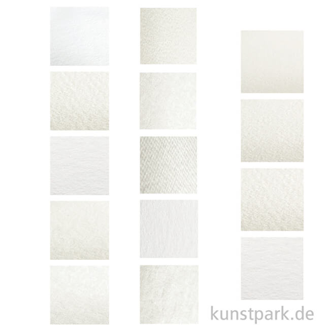 Artikelbild 2 des Artikels “Hahnemühle Aquarellselection, 14 verschiedene Papiere “