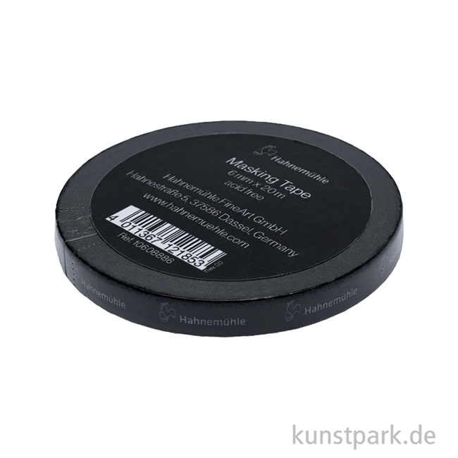 Artikelbild 2 des Artikels “Hahnemühle Masking Tape, Schwarz mit Logo, 6 mm x 20 m “