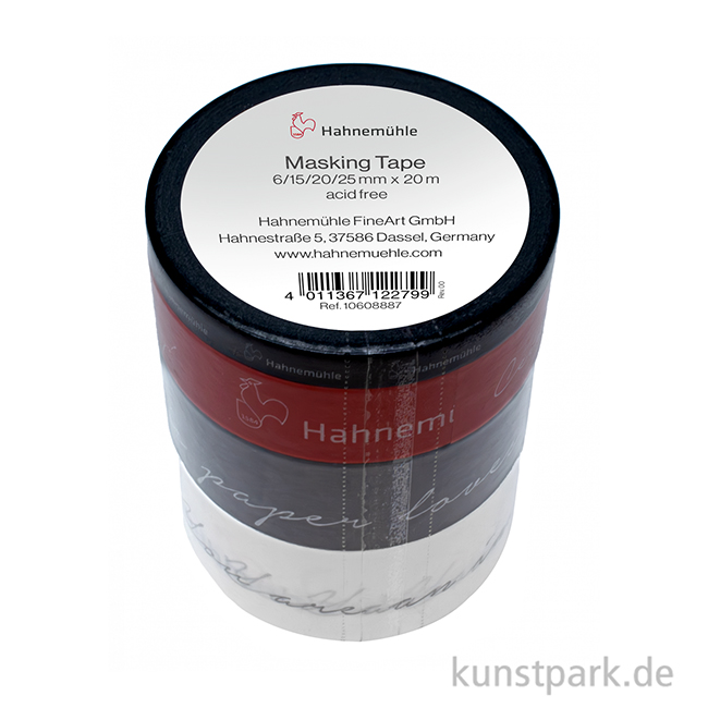 Artikelbild 2 des Artikels “Hahnemühle Masking Tape Set, 4 Rollen, 6-25 mm, je 20 m “
