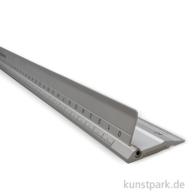 Artikelbild 2 des Artikels “Hahnemühle Schneidelineal mit Fingerschutzleiste, 60 cm “