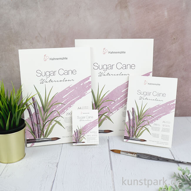 Artikelbild 2 des Artikels “Hahnemühle Sugar Cane Watercolour, matt, 12 Blatt, 290g “
