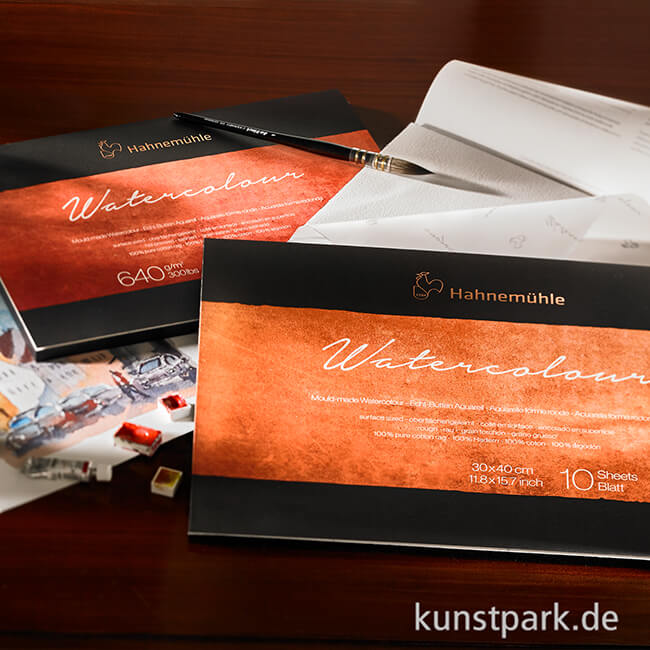 Artikelbild 2 des Artikels “Hahnemühle The Collection Watercolour matt 10 Blatt 640g “