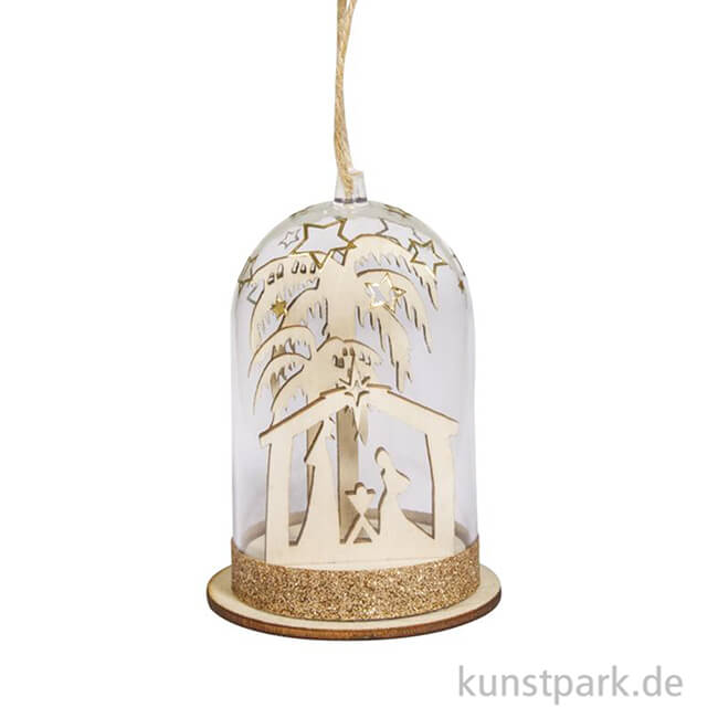 Artikelbild 2 des Artikels “Holz-Steckteile - Krippe, 4-6,5 cm, 2 Motive “