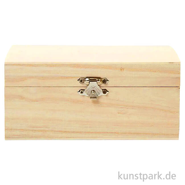 Artikelbild 2 des Artikels “Holzbox mit Deckel, Schatzkiste, 16,5 x 11 x 8,55 cm “